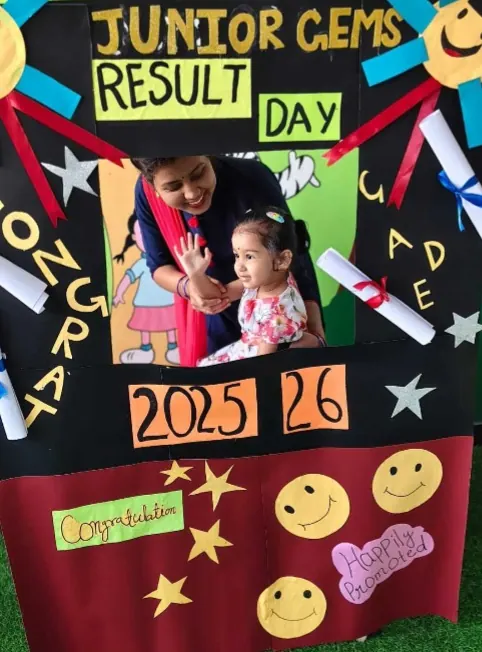 Result Day celebration at Junior Gems