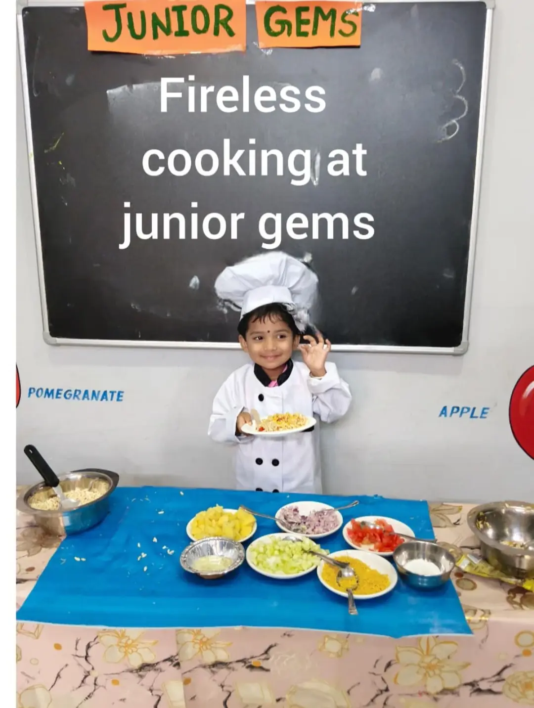 Fireless cooking activity