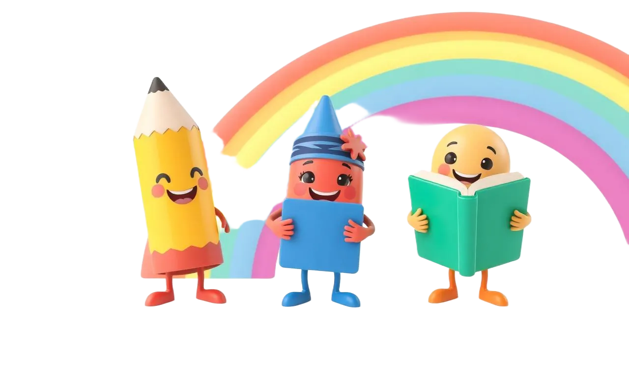 Playful learning characters